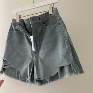 American Eagle High Waisted Mom Shorts